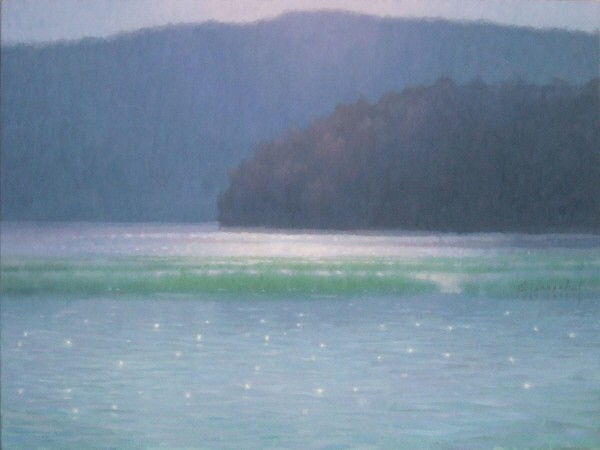 자연, 2009, 65.1x45.5, oil on canvas