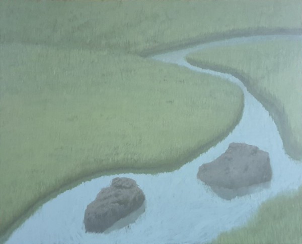 김동철, 바위-2, Oil on Canvas, 91x72.7cm, 2020