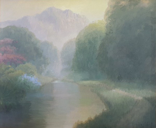 김동철, 자연별곡- 길, Oil on Canvas, 45x38cm, 2020