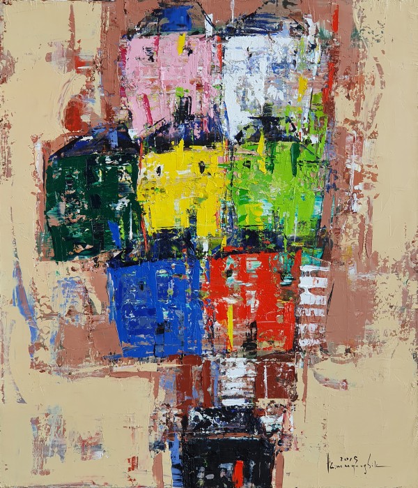 East Side19-D11 53.0X45.5cm Oil on canvas 2019 (10F)
