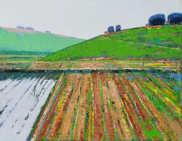 3.Countryide-M01 116.8X91.0cm Oil on canvas2021(50F)