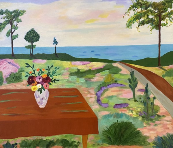 Landscape, 53x45.5cm, Oil on canvas, 2023