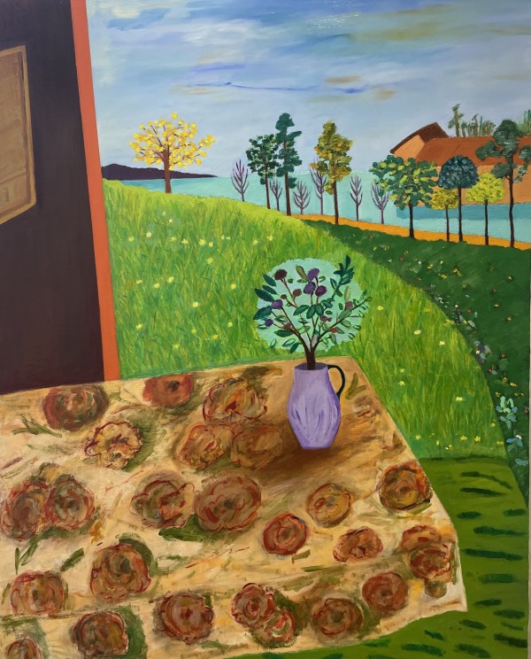 풍경, 90.9x72.7cm, Oil on canvas, 2023