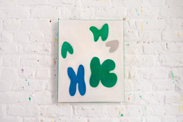 김민우, Green, Acrylic on canvas, 50x40cm, 2022