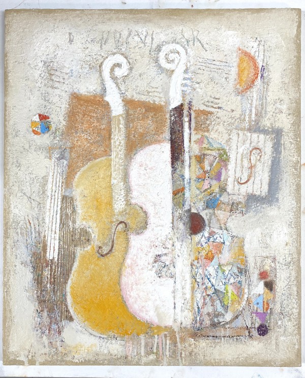 정일, my cello, 73x61cm, oil on canvas, 2024