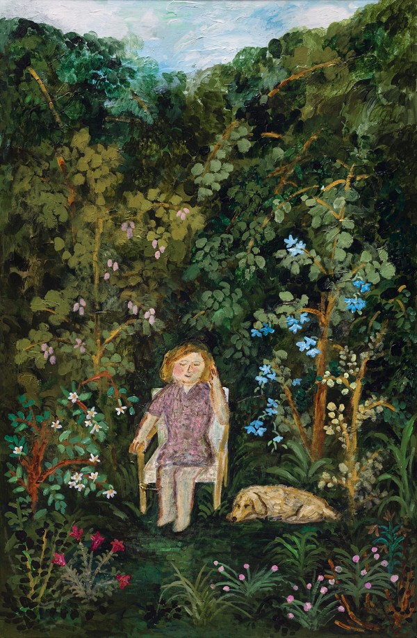김호진, 안식 01, 캔버스에 아크릴, 100x65.1cm, 2024