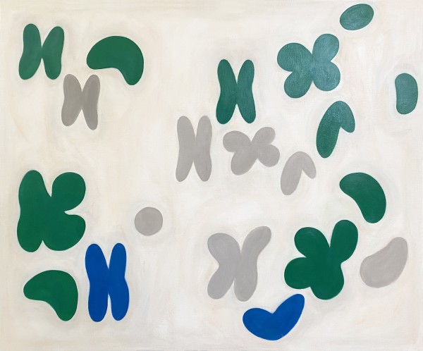  The waves are here 파도가 여기에 있다, 100x120cm, acrylic on canvas, 2022
