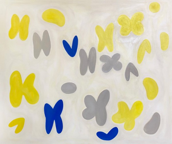A beautiful, cozy, serene scenery 아름답고, 따뜻하고, 고요한 풍경, 100x120cm, acrylic on canvas, 2022