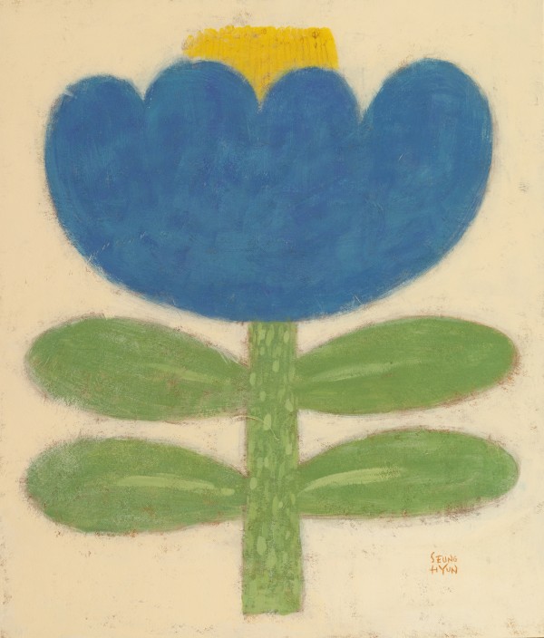 임승현, 꽃, 53x45.5cm, 한지에과슈, 2025