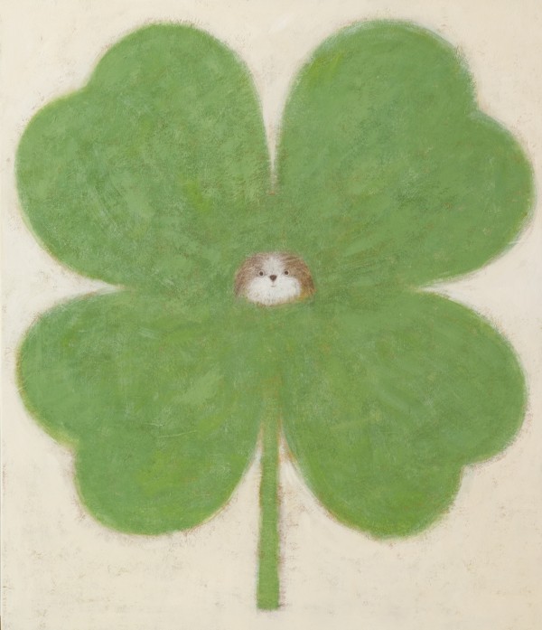 임승현, 꽃개02, 53X45.5cm, 한지에과슈, 2025