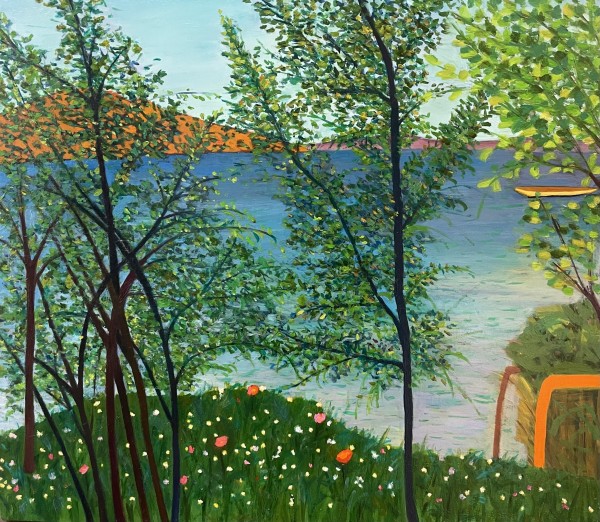 배정혜, 옛동산I, 53x45.5cm, Oil on canvas, 2023