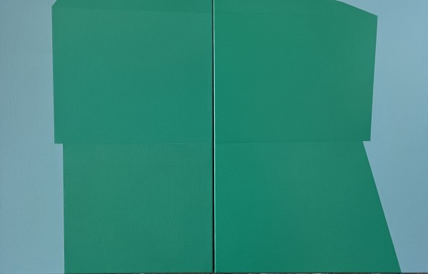 (each) 조부경 Untitled, 53x45.5cm, acrylic on canvas, 2025