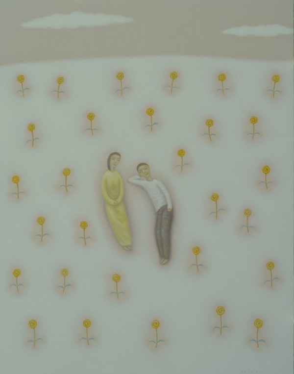 오순환, 풍경, 166x130cm, 캔버스에 아크릴, 2026