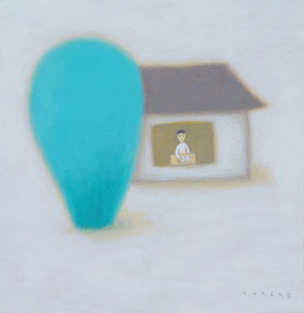 오순환, 풍경, 27x27cm, 캔버스에 아크릴, 2026