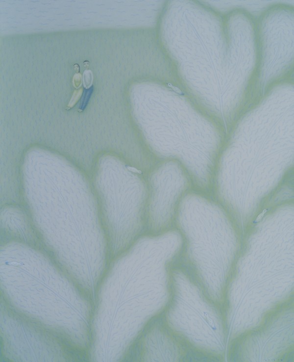 오순환, 풍경, 168x136cm, 캔버스에 아크릴, 2026